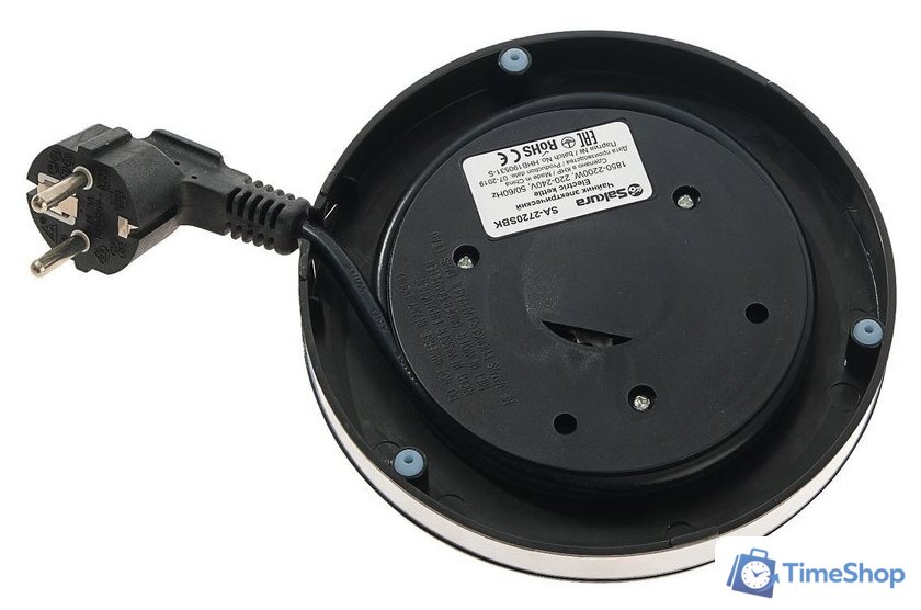 Электрический чайник Sakura SA-2720SBK - Изображение №6 — Интернет-магазин Time-Shop