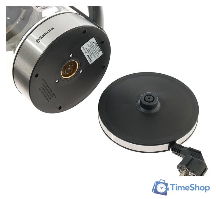 Электрический чайник Sakura SA-2720SBK - Изображение №5 — Интернет-магазин Time-Shop