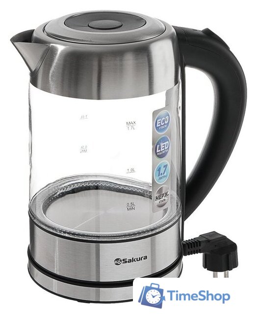 Электрический чайник Sakura SA-2720SBK - Изображение №1 — Интернет-магазин Time-Shop