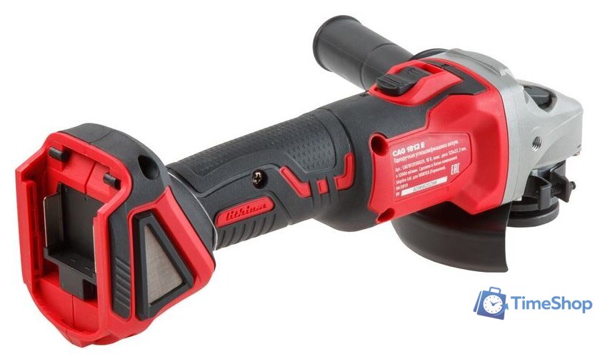 Угловая шлифмашина Wortex CAG 1812 E 1BCAG001A29 (с 1-им АКБ) - Изображение №9 — Интернет-магазин Time-Shop