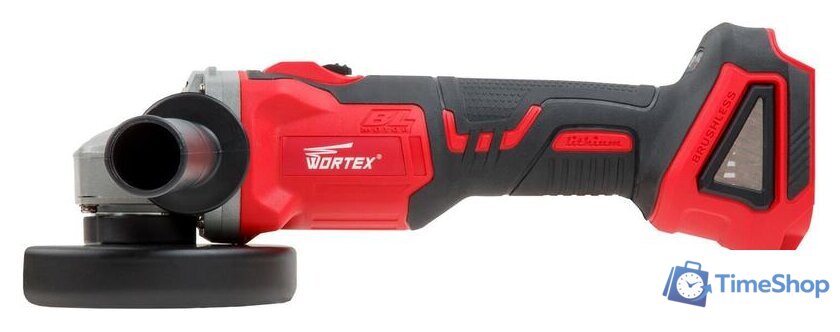 Угловая шлифмашина Wortex CAG 1812 E 1BCAG001A29 (с 1-им АКБ) - Изображение №4 — Интернет-магазин Time-Shop