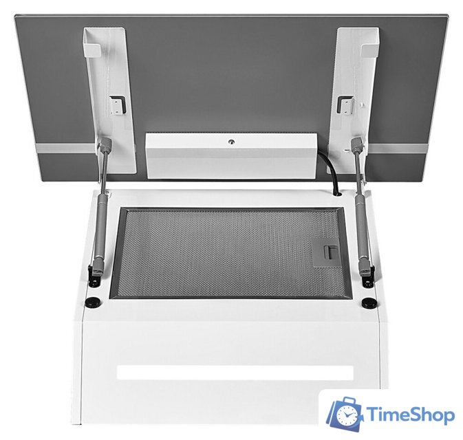 Кухонная вытяжка MAUNFELD Amber 60 Glass (белый) - Изображение №4 — Интернет-магазин Time-Shop