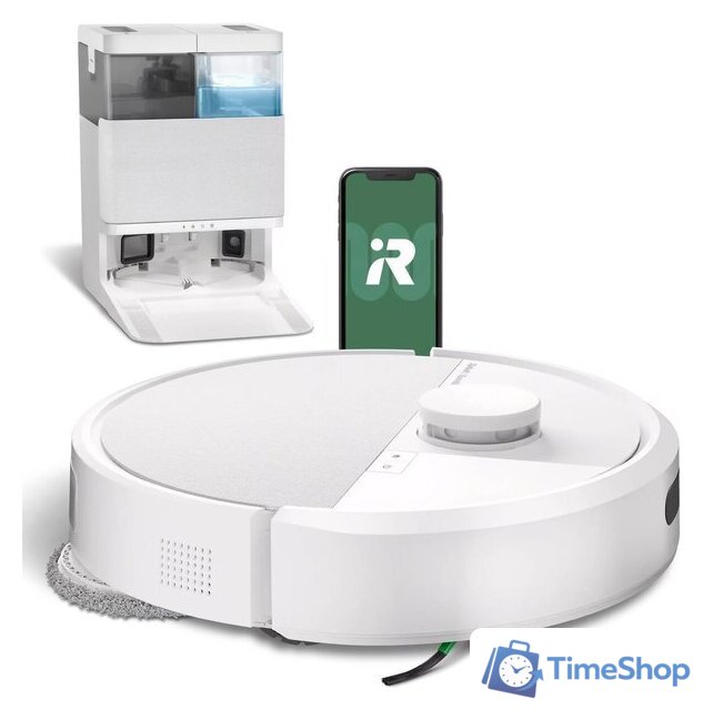 Робот-пылесос iRobot Roomba Plus 405 Combo Robot + AutoWash Dock (белый) - Изображение №1 — Интернет-магазин Time-Shop