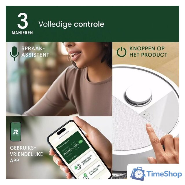 Робот-пылесос iRobot Roomba Plus 405 Combo Robot + AutoWash Dock (белый) - Изображение №8 — Интернет-магазин Time-Shop