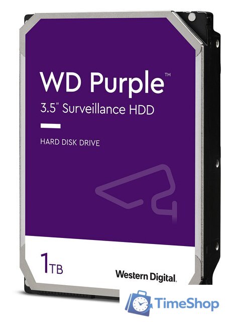 Жесткий диск WD Purple 1TB WD11PURZ - Изображение №1 — Интернет-магазин Time-Shop