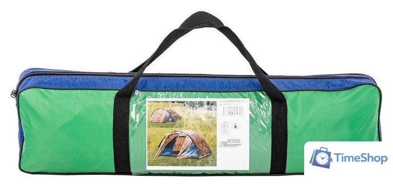 Треккинговая палатка Premier Fishing Comfort 4 (камуфляж) - Изображение №3 — Интернет-магазин Time-Shop