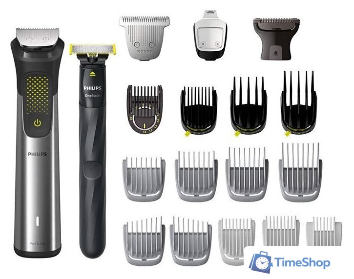 Универсальный триммер Philips All-in-One Trimmer Series 9000 MG9553/15 - Изображение №1 — Интернет-магазин Time-Shop