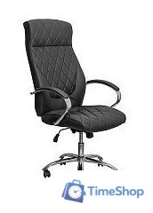 Офисное кресло AksHome Star Eco (черный) - Изображение №1 — Интернет-магазин Time-Shop