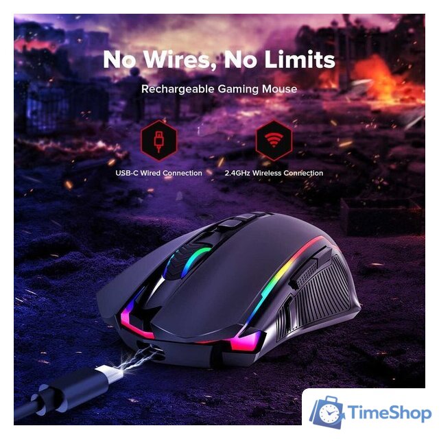 Игровая мышь Redragon Ranger Lite (черный) - Изображение №6 — Интернет-магазин Time-Shop