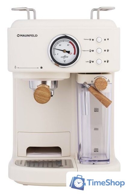 Рожковая кофеварка MAUNFELD MF-737BG Pro - Изображение №3 — Интернет-магазин Time-Shop
