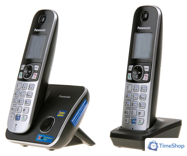 Радиотелефон Panasonic KX-TG6812RUB - Изображение №11 — Интернет-магазин Time-Shop