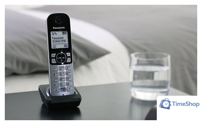 Радиотелефон Panasonic KX-TG6812RUB - Изображение №7 — Интернет-магазин Time-Shop