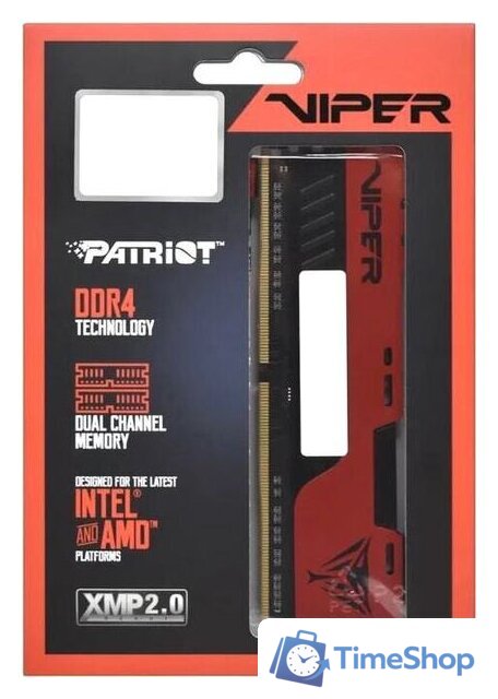 Оперативная память Patriot Viper Elite II 2x8GB PC4-28800 PVE2416G360C0K - Изображение №5 — Интернет-магазин Time-Shop