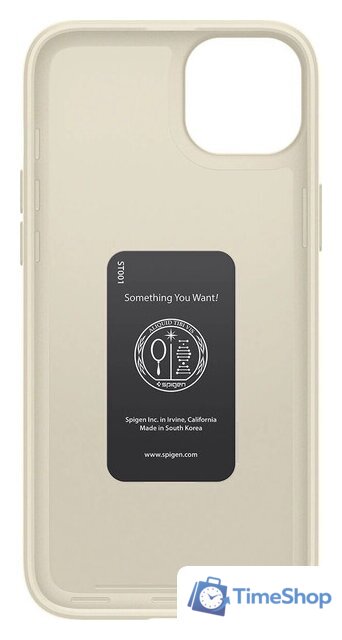 Чехол для телефона Spigen Thin Fit для iPhone 15 ACS06782 (бежевый) - Изображение №6 — Интернет-магазин Time-Shop