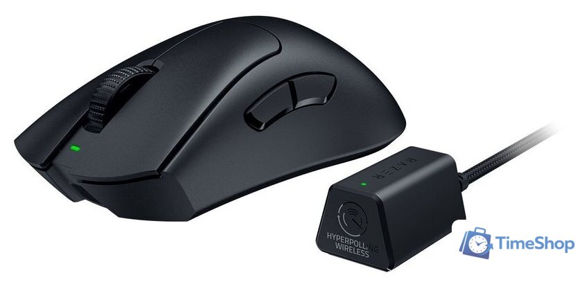Игровая мышь Razer Deathadder V3 Pro HyperPolling Wireless Dongle Bundle - Изображение №6 — Интернет-магазин Time-Shop