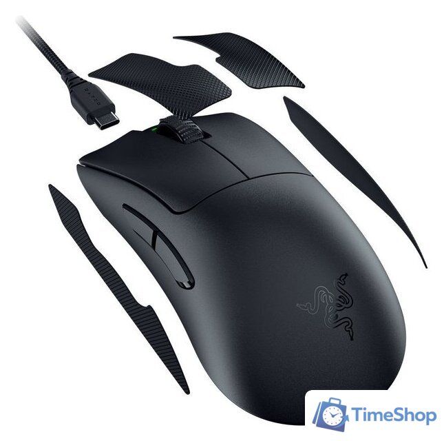 Игровая мышь Razer Deathadder V3 Pro HyperPolling Wireless Dongle Bundle - Изображение №4 — Интернет-магазин Time-Shop