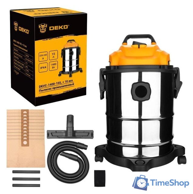 Пылесос Deko DKVC-1400-15S 083-1061 - Изображение №1 — Интернет-магазин Time-Shop