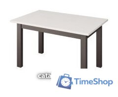 Кухонный стол Senira Кастусь 120-160x75 (белый/венге) - Изображение №1 — Интернет-магазин Time-Shop