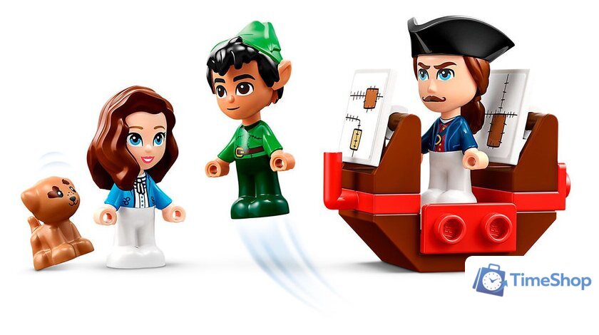 Конструктор LEGO Disney 43220 Приключение Питера Пэна и Венди по сборнику рассказов - Изображение №7 — Интернет-магазин Time-Shop