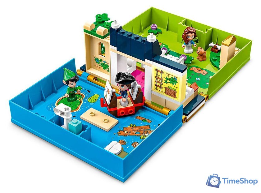 Конструктор LEGO Disney 43220 Приключение Питера Пэна и Венди по сборнику рассказов - Изображение №5 — Интернет-магазин Time-Shop