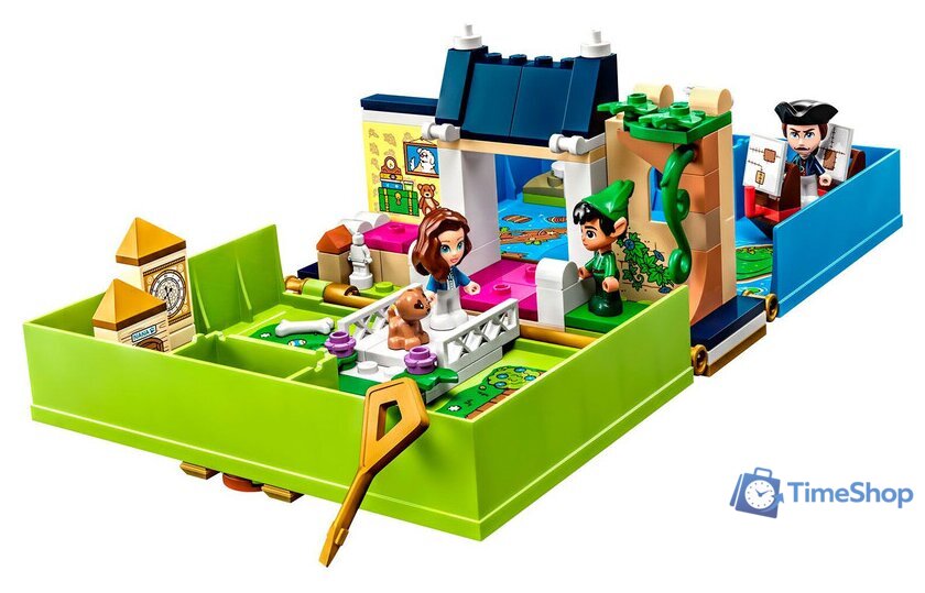 Конструктор LEGO Disney 43220 Приключение Питера Пэна и Венди по сборнику рассказов - Изображение №4 — Интернет-магазин Time-Shop