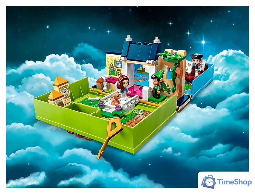 Конструктор LEGO Disney 43220 Приключение Питера Пэна и Венди по сборнику рассказов - Изображение №2 — Интернет-магазин Time-Shop