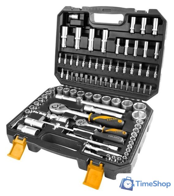 Универсальный набор инструментов Tolsen TT15145 (94 предмета) - Изображение №1 — Интернет-магазин Time-Shop