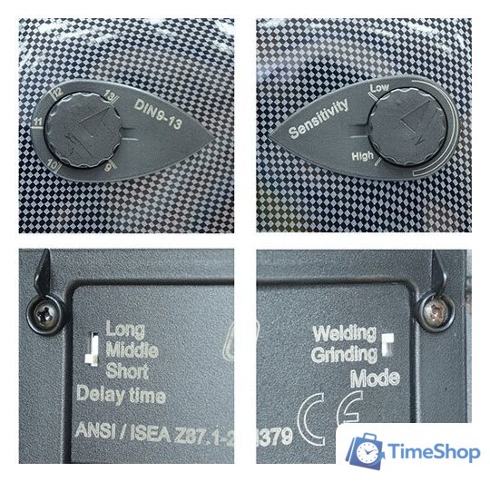 Сварочная маска Aurora A-777 (carbon) - Изображение №2 — Интернет-магазин Time-Shop