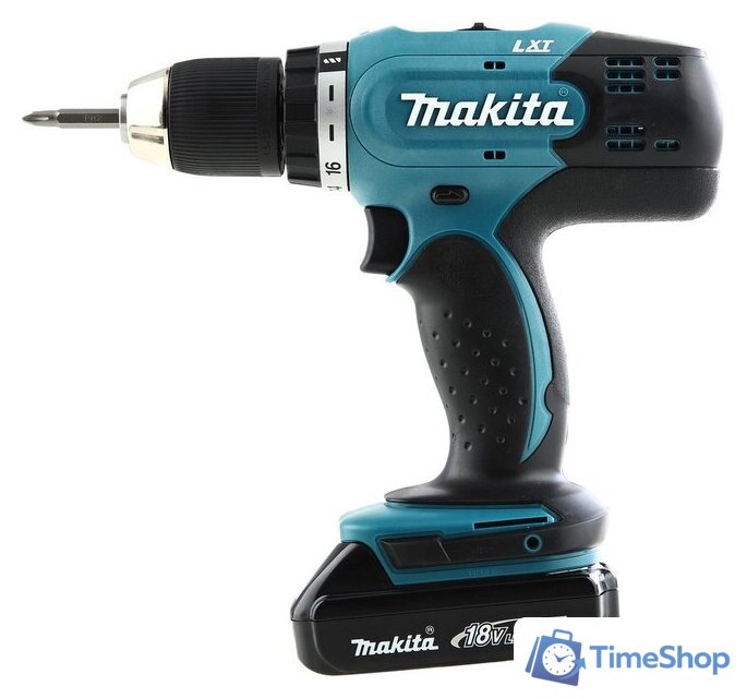 Дрель-шуруповерт Makita DDF453SYE (с 2-мя АКБ, кейс) - Изображение №2 — Интернет-магазин Time-Shop
