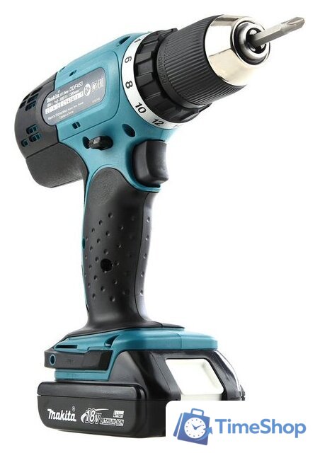 Дрель-шуруповерт Makita DDF453SYE (с 2-мя АКБ, кейс) - Изображение №5 — Интернет-магазин Time-Shop