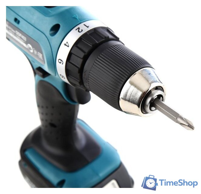 Дрель-шуруповерт Makita DDF453SYE (с 2-мя АКБ, кейс) - Изображение №6 — Интернет-магазин Time-Shop