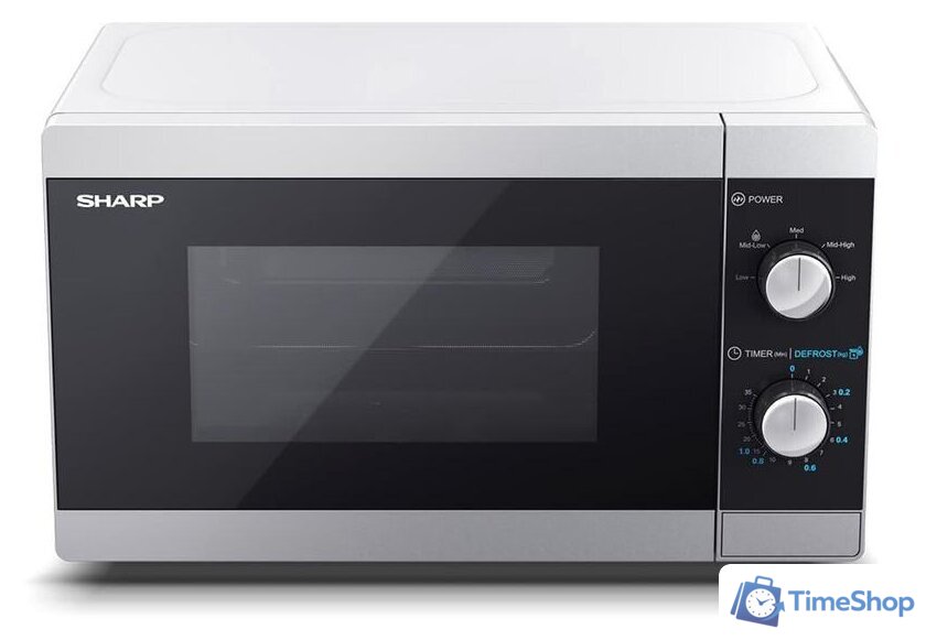 Микроволновая печь Sharp YC-MS01E-S - Изображение №2 — Интернет-магазин Time-Shop