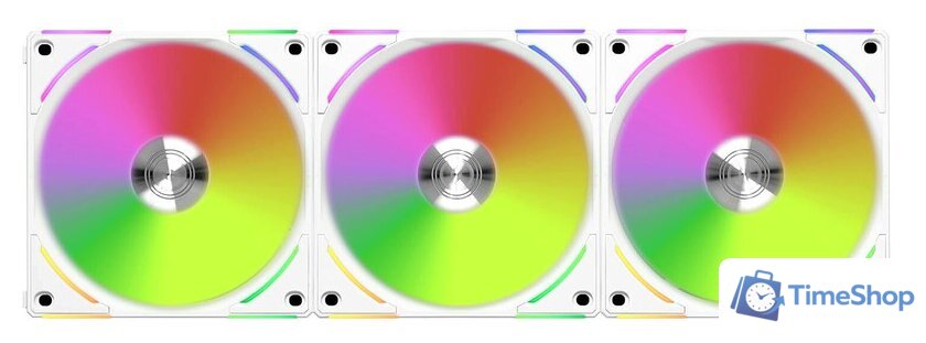 Комплект вентиляторов для корпуса Lian Li Uni Fan AL V2 120 G99.12ALV23W.00 - Изображение №1 — Интернет-магазин Time-Shop