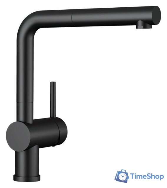 Смеситель Blanco Linus-S (черный матовый) - Изображение №1 — Интернет-магазин Time-Shop