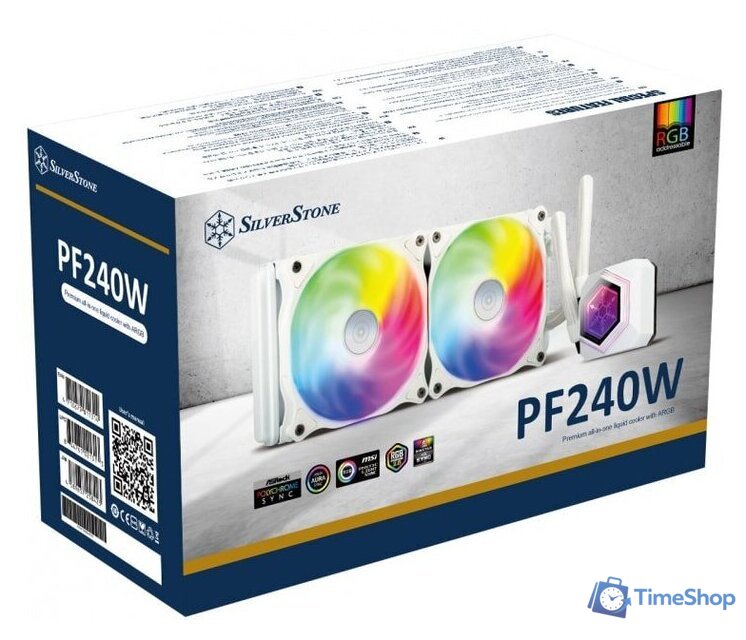 Система жидкостного охлаждения для процессора SilverStone PF240W-ARGB V2 - Изображение №14 — Интернет-магазин Time-Shop