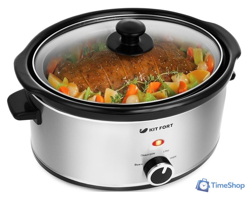 Медленноварка Kitfort KT-207 - Изображение №2 — Интернет-магазин Time-Shop
