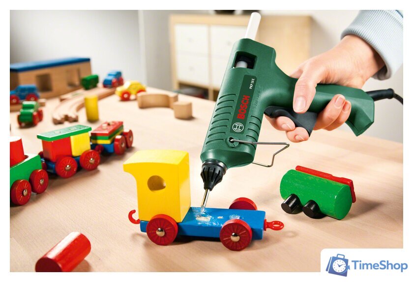 Термоклеевой пистолет Bosch PKP 18 E [0603264508] - Изображение №5 — Интернет-магазин Time-Shop