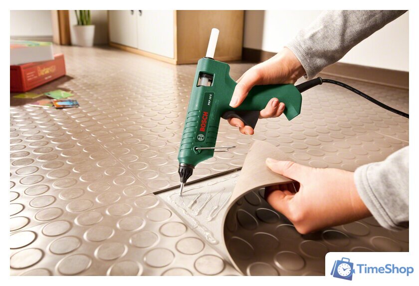 Термоклеевой пистолет Bosch PKP 18 E [0603264508] - Изображение №3 — Интернет-магазин Time-Shop