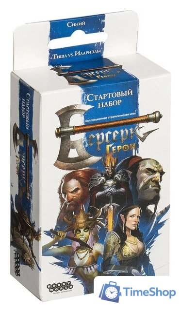 Настольная игра Мир Хобби Берсерк. Герои. Стартовый набор: Синий (Тиша vs. Илариэль) - Изображение №1 — Интернет-магазин Time-Shop