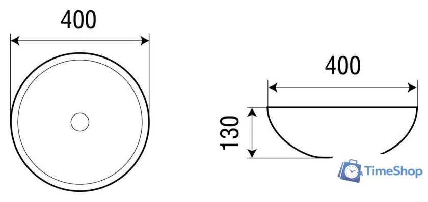 Умывальник WeltWasser Elbach 3003 M814 - Изображение №6 — Интернет-магазин Time-Shop