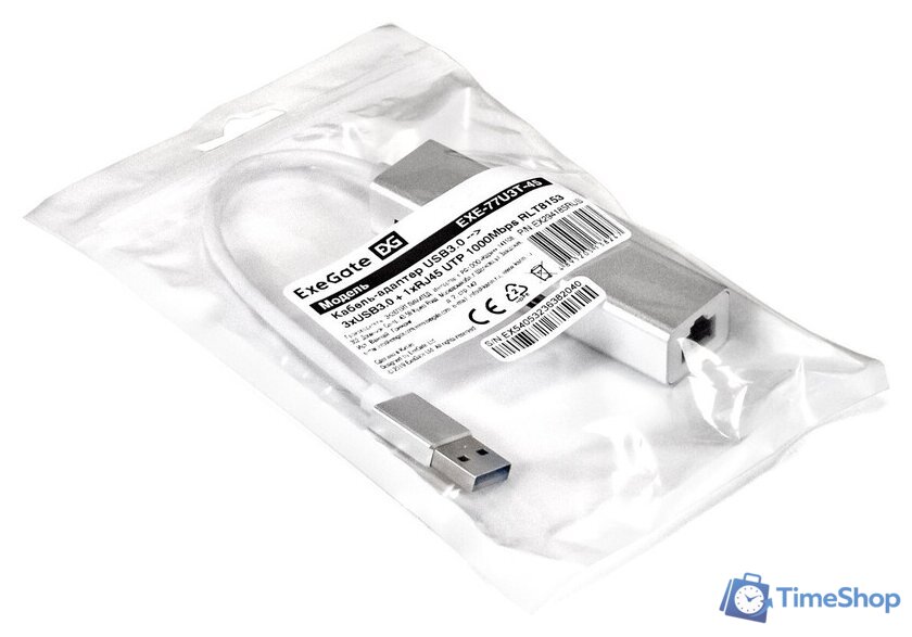 USB-хаб ExeGate EXE-77U3T-45 EX294185RUS - Изображение №6 — Интернет-магазин Time-Shop