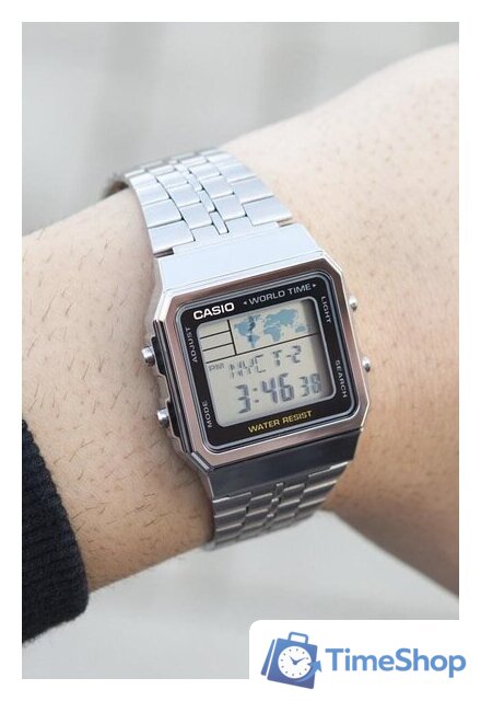 Наручные часы Casio A-500WA-1E - Изображение №3 — Интернет-магазин Time-Shop
