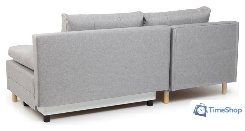 Угловой диван Mio Tesoro Норд 542 2ек-1пф BoxWel (194 серый) - Изображение №4 — Интернет-магазин Time-Shop