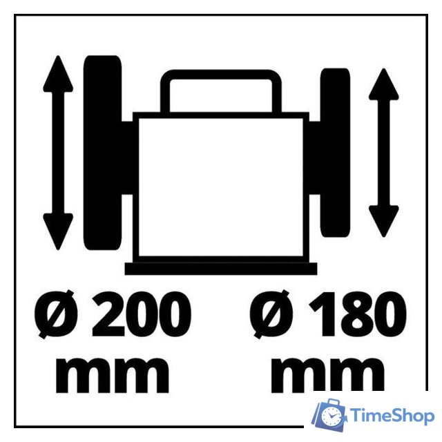 Заточный станок Einhell TC-WD 200 4418008 - Изображение №4 — Интернет-магазин Time-Shop