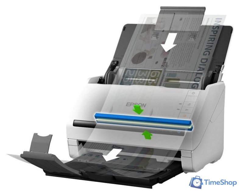 Сканер Epson WorkForce DS-530II - Изображение №3 — Интернет-магазин Time-Shop