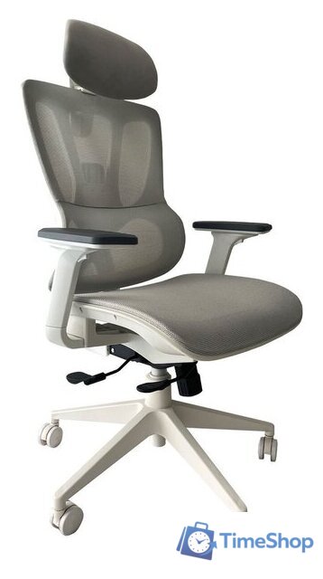 Офисное кресло CACTUS CS-CHR-MC02GY (серый) - Изображение №1 — Интернет-магазин Time-Shop