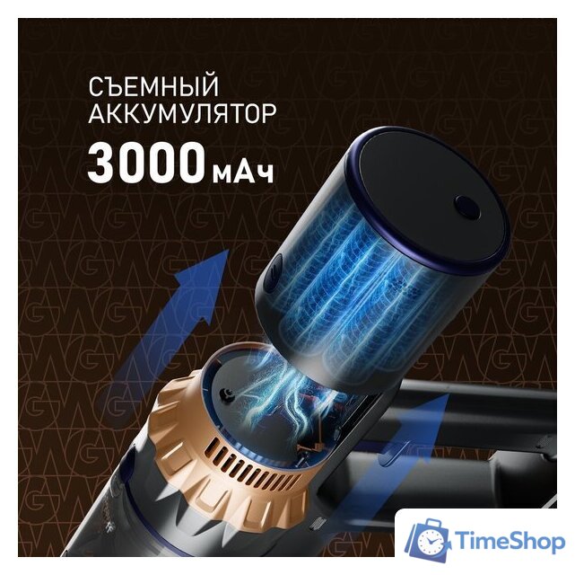 Пылесос Weissgauff V12 BLDC 630 Marine X-Treme Turbo - Изображение №16 — Интернет-магазин Time-Shop