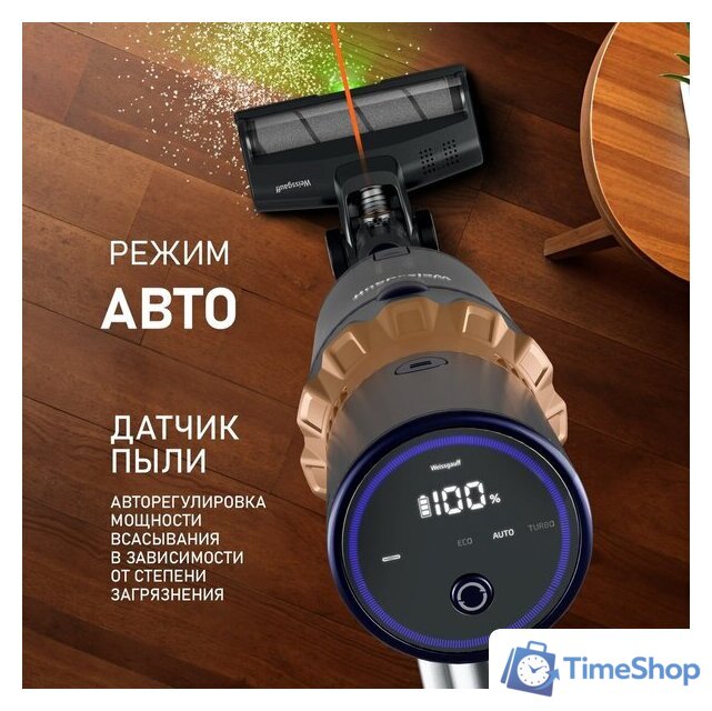 Пылесос Weissgauff V12 BLDC 630 Marine X-Treme Turbo - Изображение №6 — Интернет-магазин Time-Shop