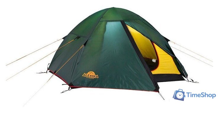 Треккинговая палатка AlexikA Scout 3 (зеленый) - Изображение №5 — Интернет-магазин Time-Shop