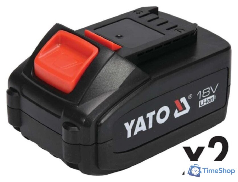 Гайковерт Yato YT-8277925 (с 2-мя АКБ, сумка) - Изображение №7 — Интернет-магазин Time-Shop